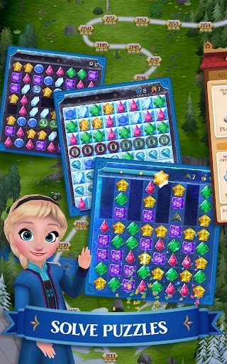 Disney Frozen Free Fall Games screen 4